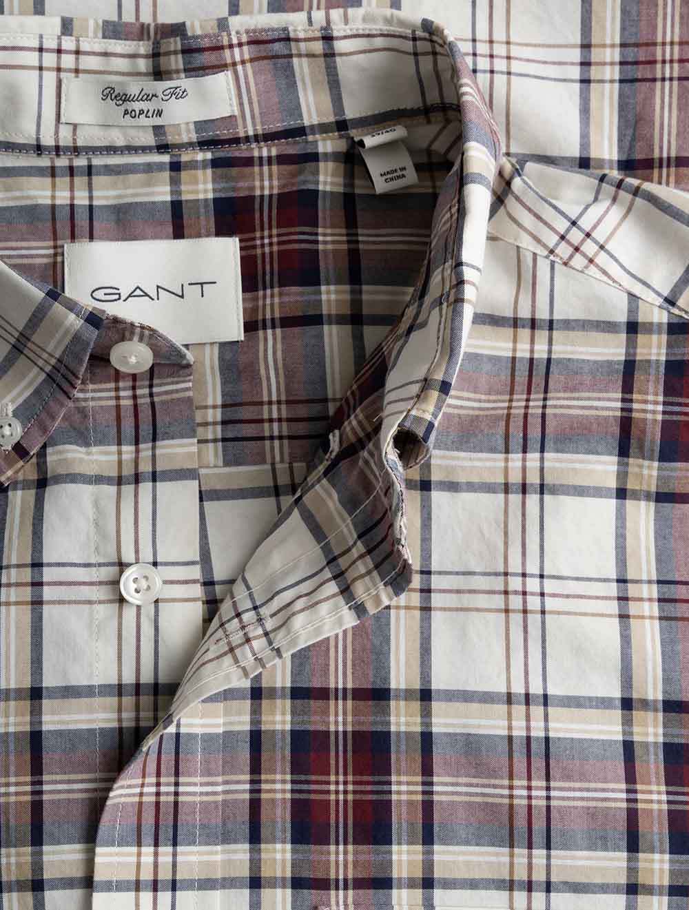 3263001A26 WINE 676 E110 REG POPLIN CHECK SHIRT — 7S8A1448.jpg