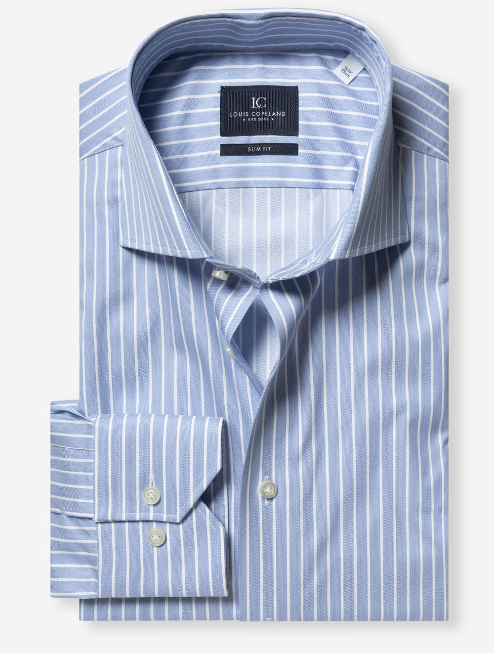 STEWARTSF BLUE E239 LC Slim Fit Stripe Shirt — 7S8A0944.jpg