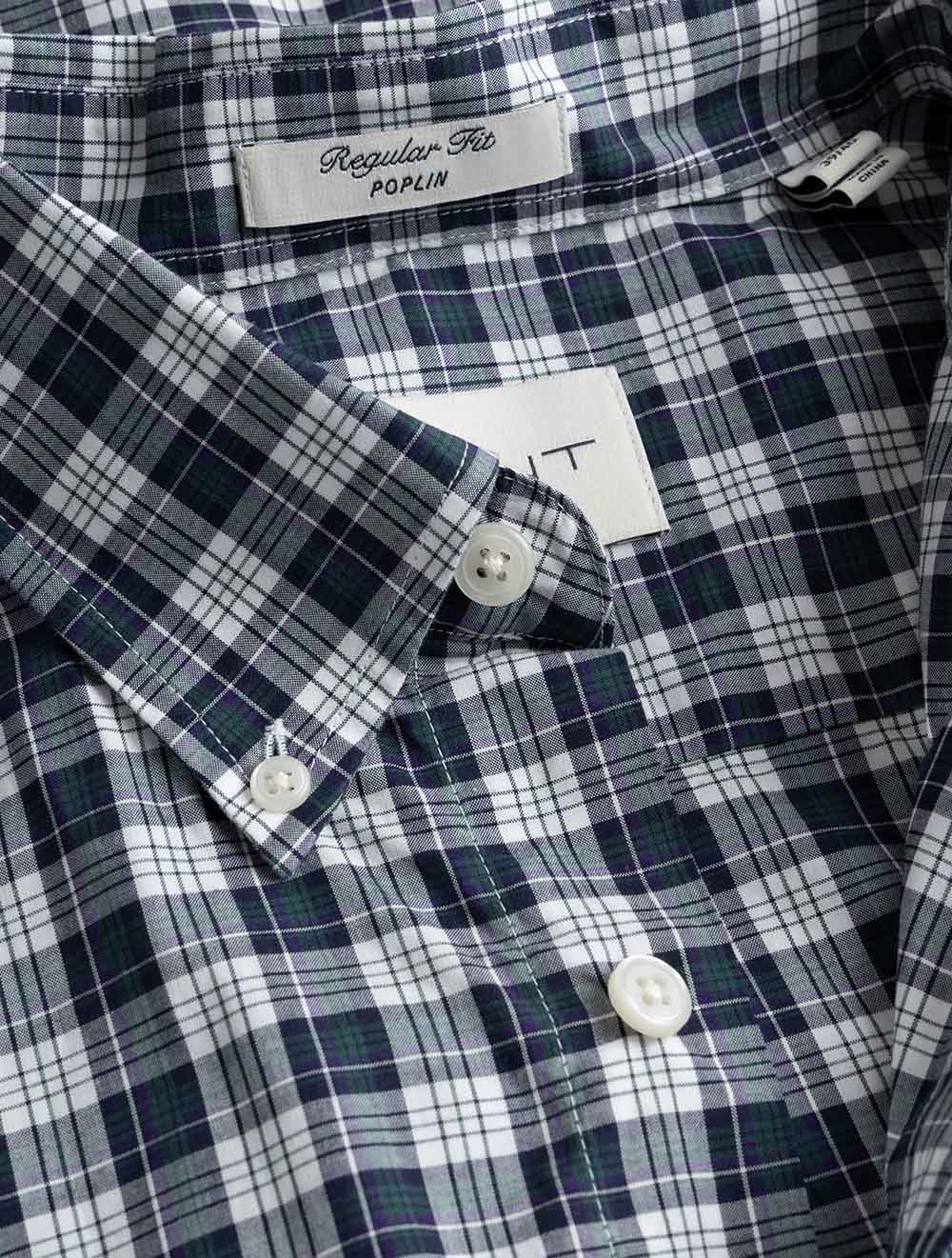 3263002A26 EMERAL 321 E110 REG POPLIN CHECK SHIRT — 7S8A1460.jpg