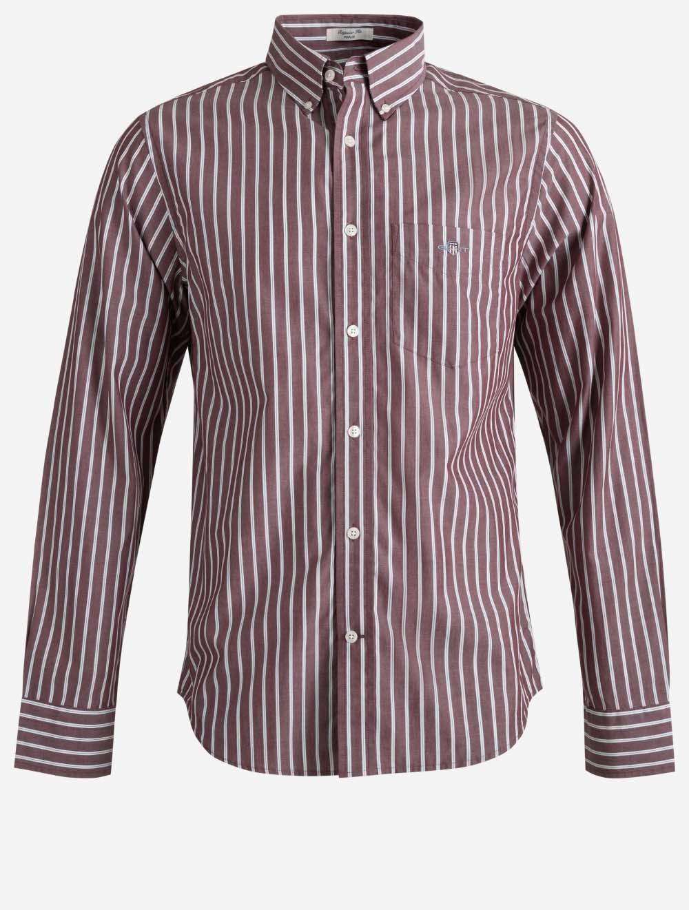 3263003A26 WINE 676 E110 REG POPLIN STRIPE SHIRT — 7S8A1058.jpg