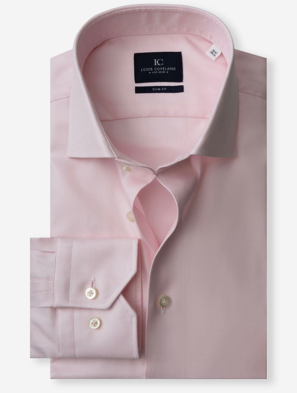 KLOSTERSSF PINK E229 Louis Copeland Slim Twill Shirt — 7S8A0522.jpg