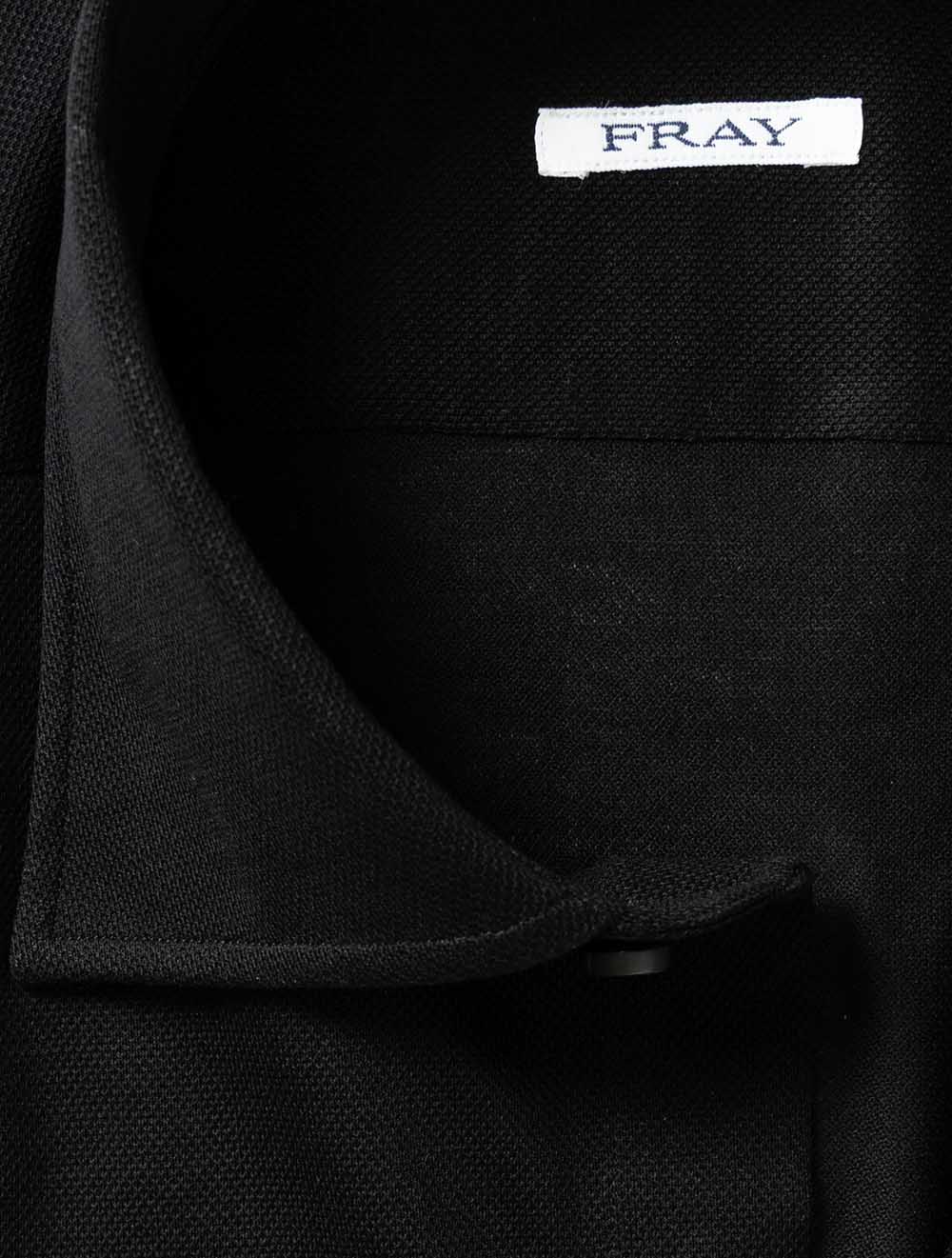 1626GAB BLACK E399 Fray Woven Gabriel Shirt — 7S8A8196.jpg