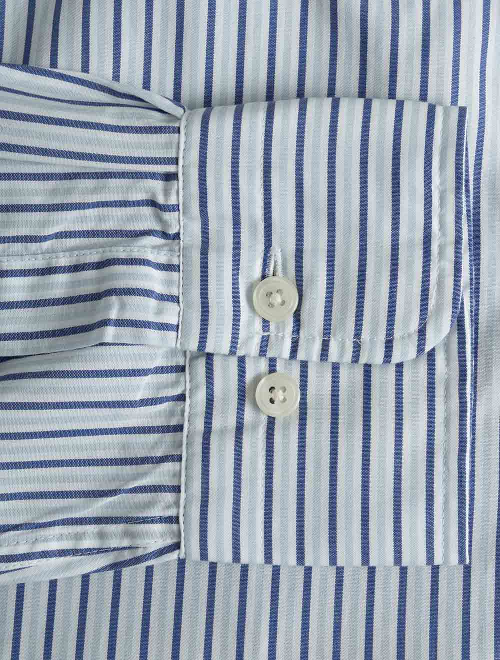 3262001A26 BLUE 457 E110 REG POPLIN STRIPE SHIRT — 7S8A8555.jpg