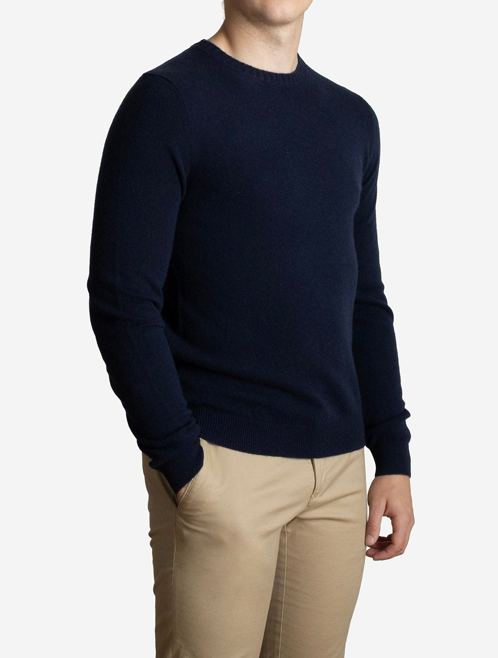 4200416958 NAVY 180 E419 Stenstroms Cashmere Pullover Cr — 7S8A9048.jpg