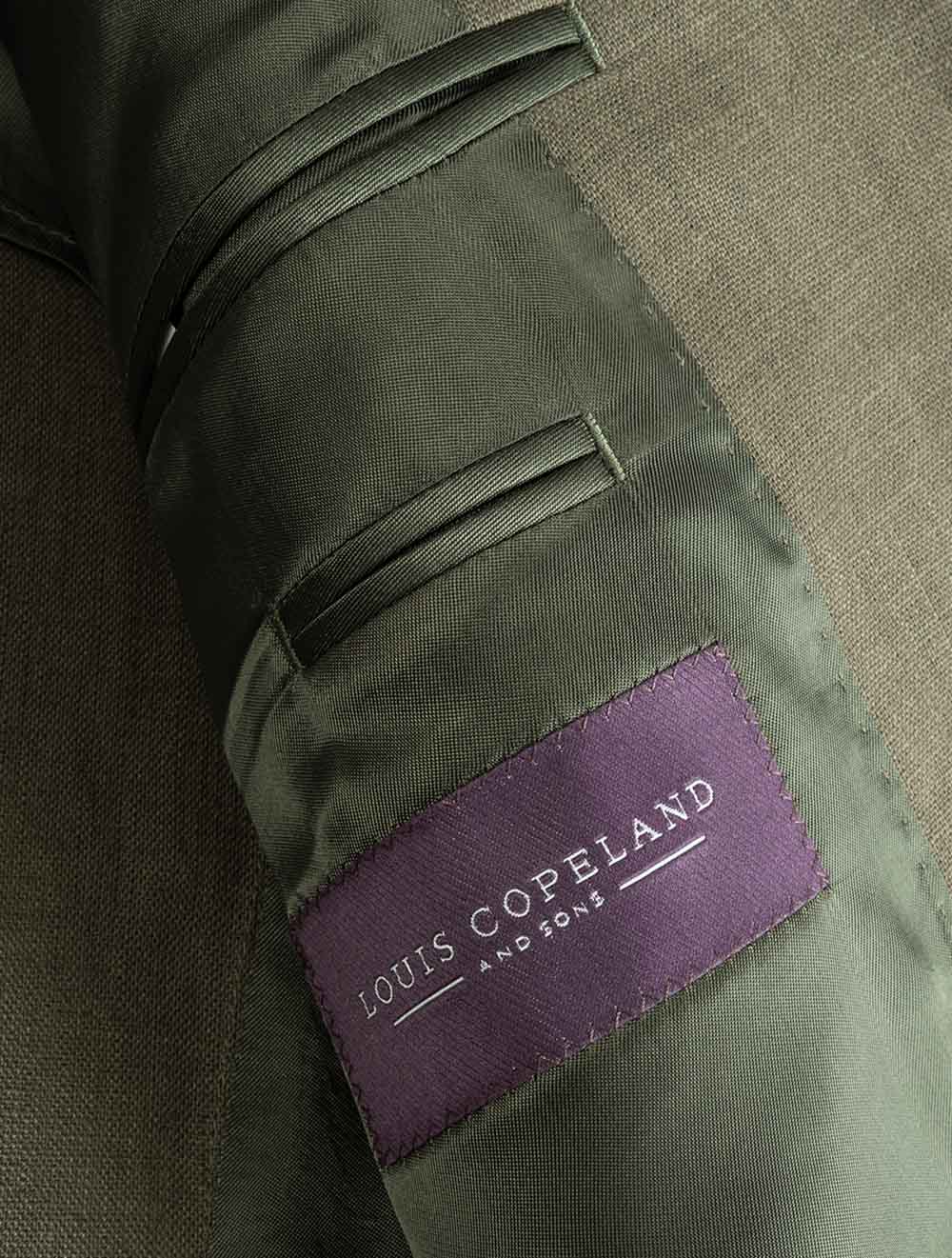 PCRL P400 GREEN 0046 E699 LC Half Lined Linen Jacket — 7S8A5905.jpg