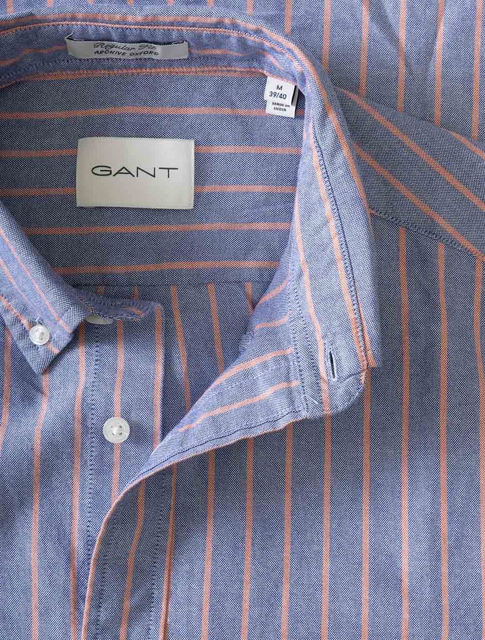 3262016A26 BLUE 435 E130 REG ARCHIVE OXFORD STRIPE SHIRT — 7S8A6774.jpg