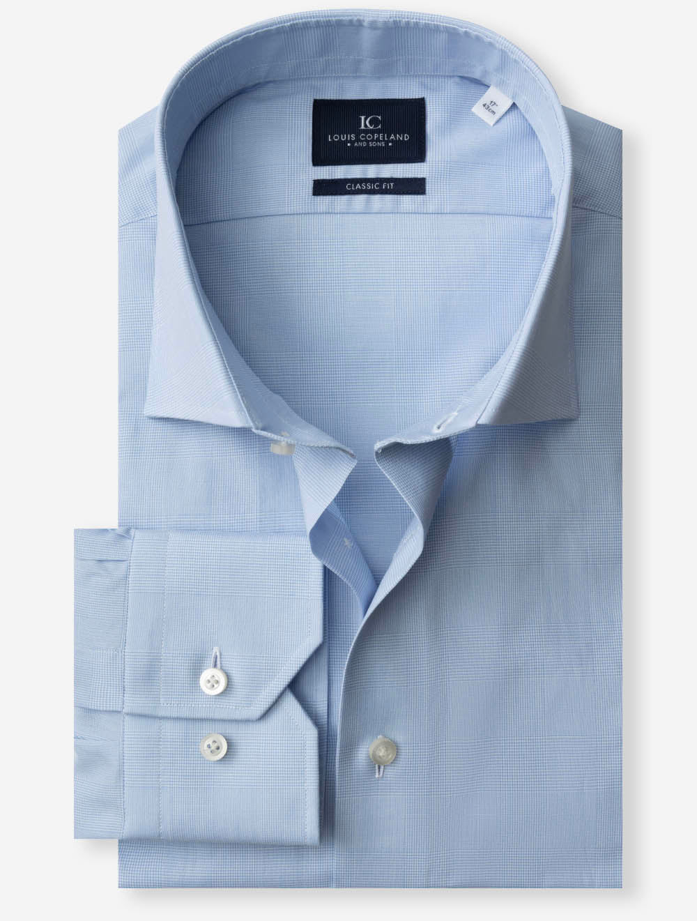 GSTAADCF BLUE E199 Louis Copeland Classic Plaid Shirt — 7S8A0466.jpg
