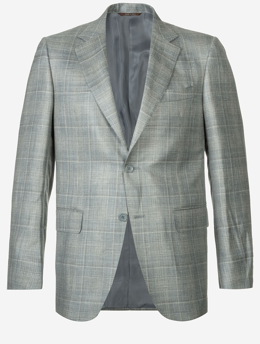 cf02007 teal:804 E1699 canali wsl subtle check jacket — 7S8A4920.jpg