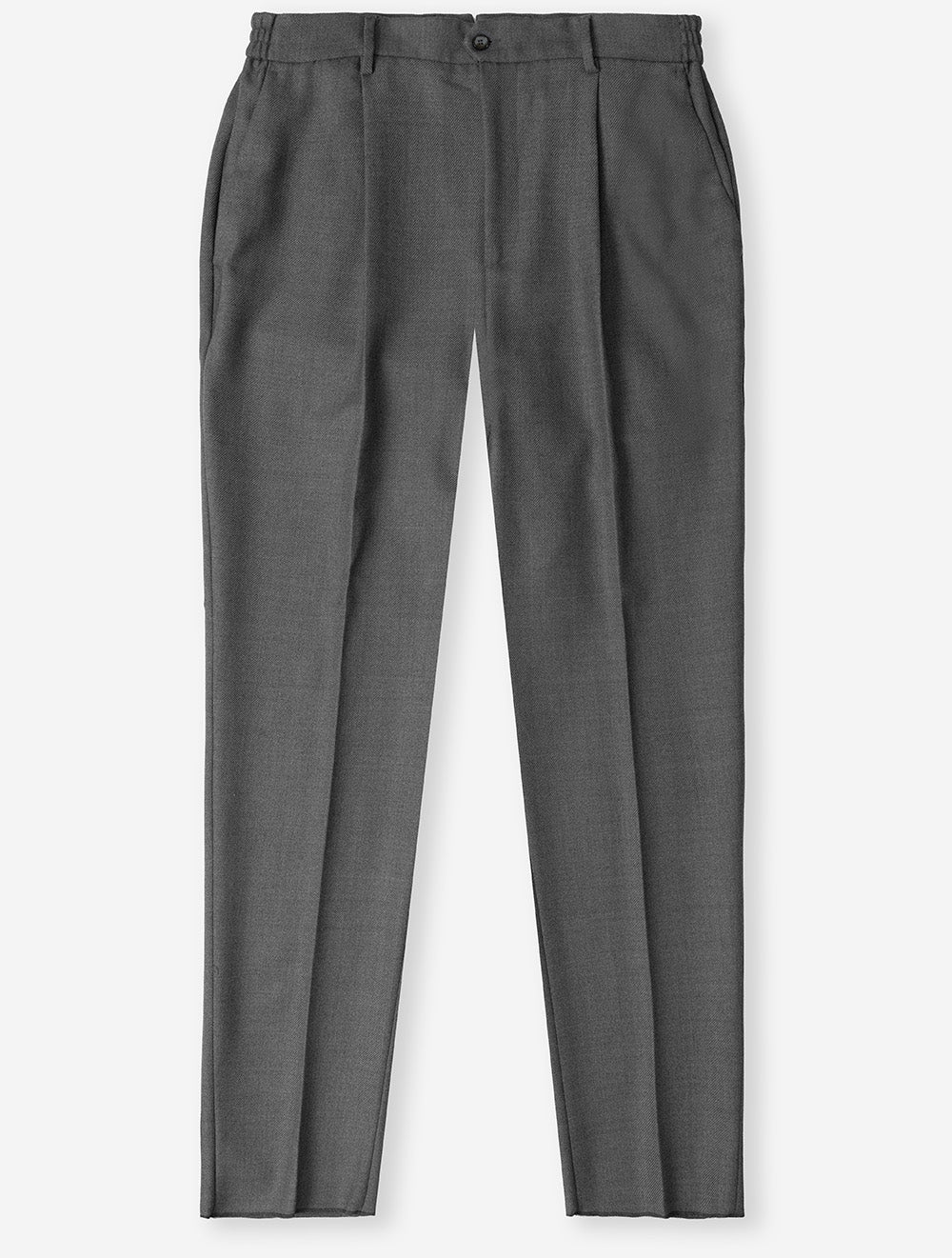 64505 GREY:6 E319 Lubiam Pleated Heavy Twill Trou — 7S8A1469.jpg