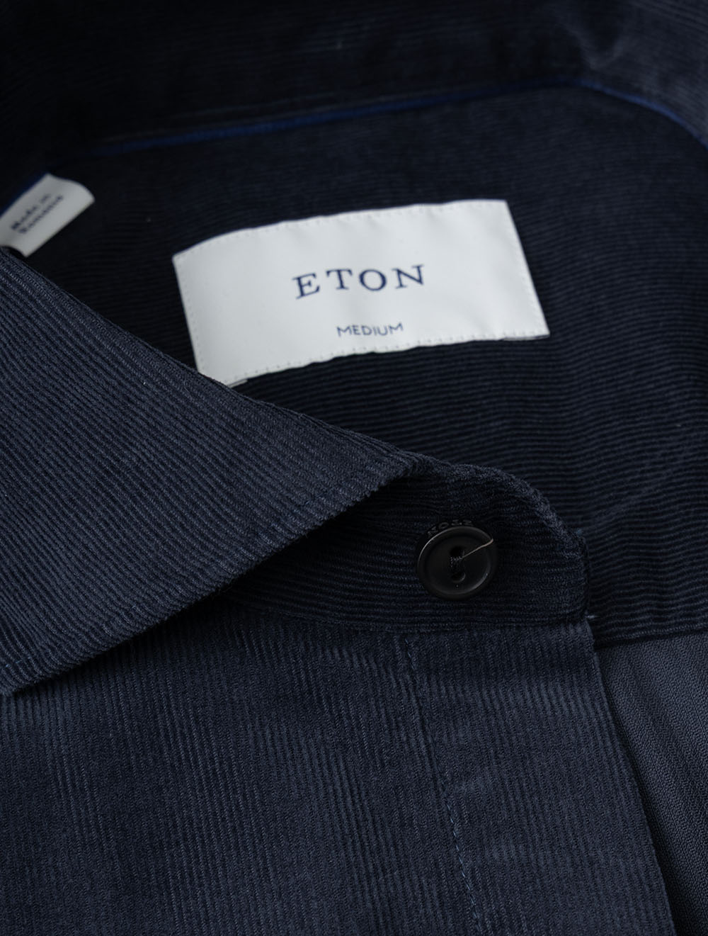 100015464 NAVY:28 E230 ETON Solid Corduroy Shirt — image-03.jpg