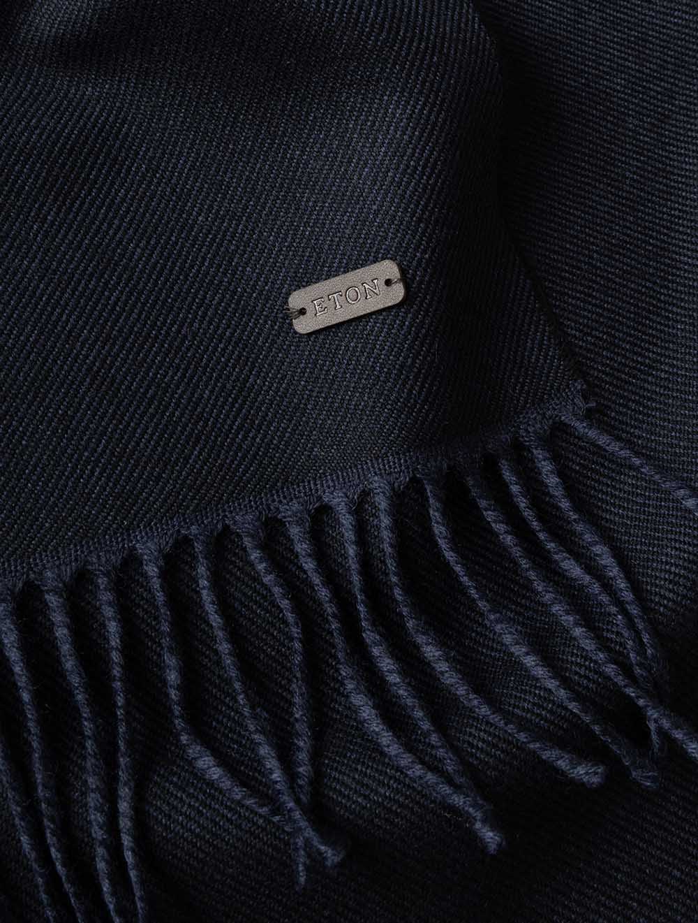 100015334 NAVY 28 E159 ETON Twill Merino Wool Scarf — 7S8A8636.jpg