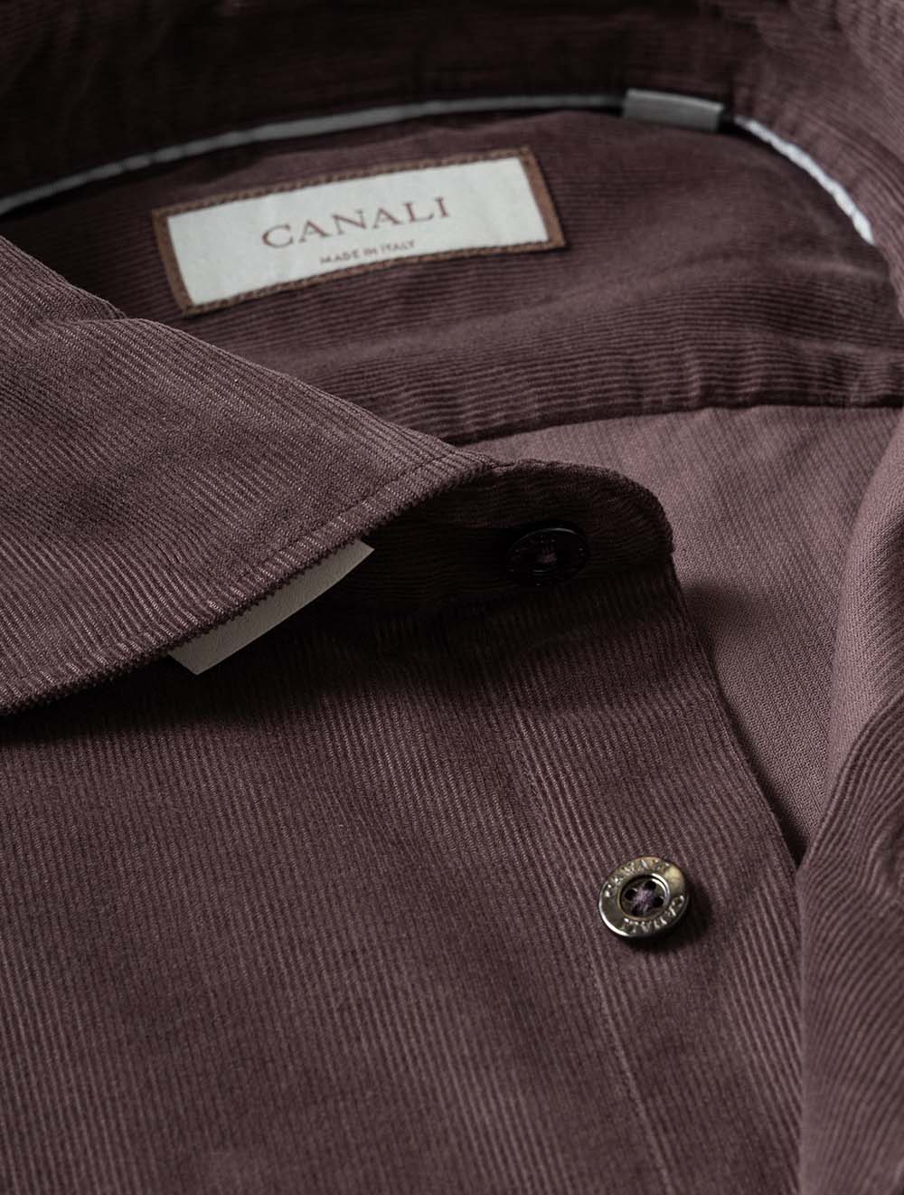 GM03361 WINE 914 E269 Canali Corduroy Casual Shirt — 7S8A8161.jpg