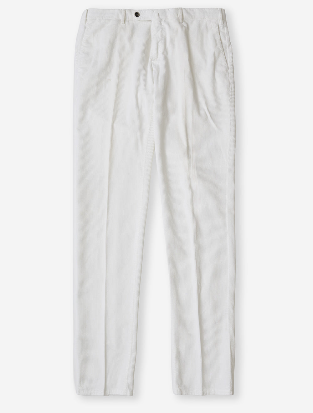 TU87 WHITE:N010 E309 PT01 Cord Trouser — 7S8A6849.jpg