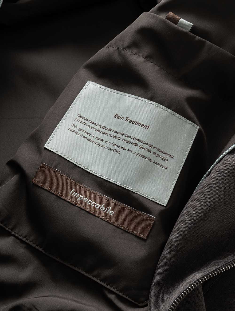 SR03429 BROWN 505 E1199 CANALI Full Zip Plain Blouson — 7S8A5124.jpg