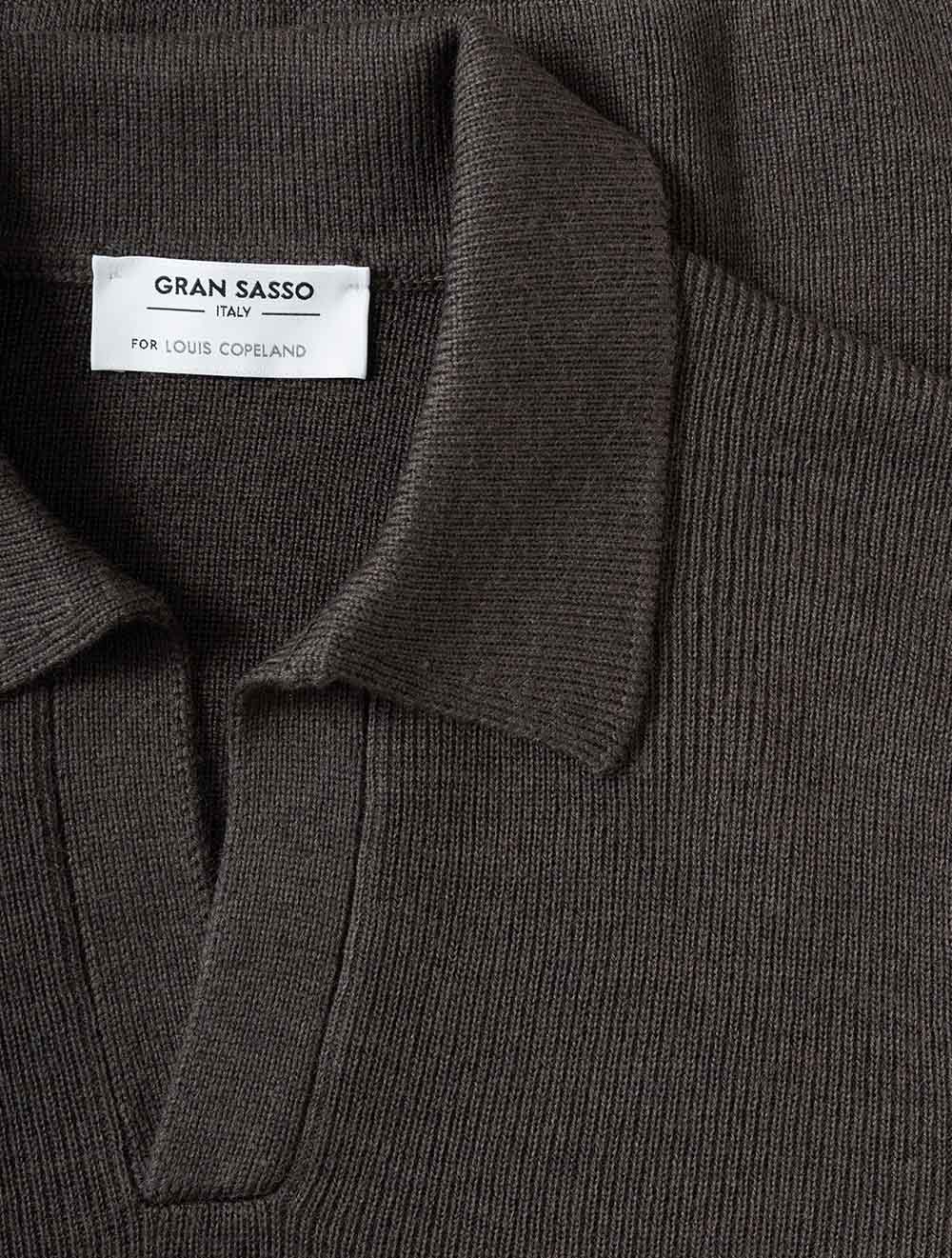 5712014263 BROWN 186 E289 Gran Sasso L Slv Tennis Polo Kn — 7S8A8070.jpg