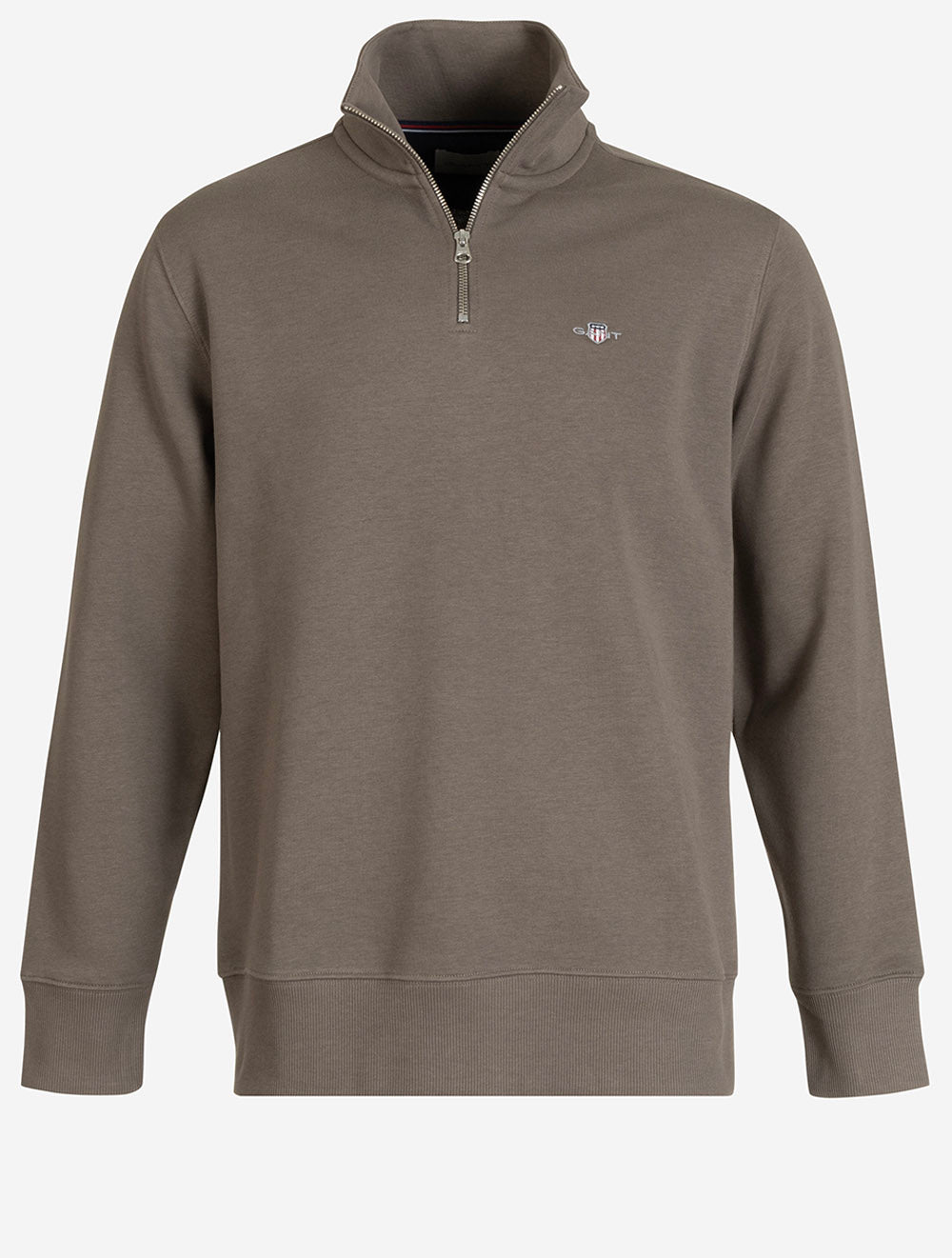 2008005A26 TAUPE 260 E120 REG SHIELD HALF ZIP SWEAT — 7S8A5436.jpg