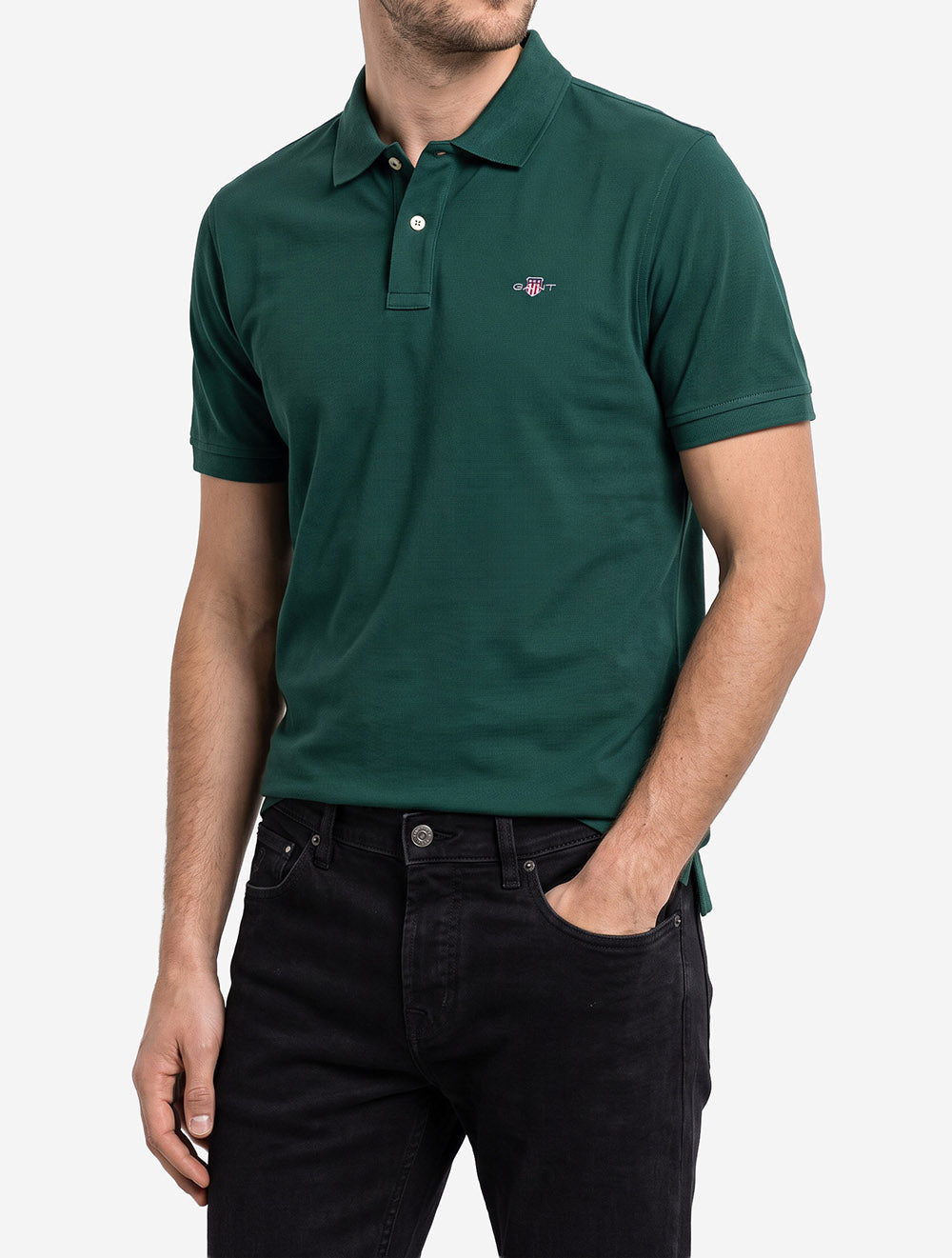 2210A26 EMERAL 321 E100 CLASSIC REGULAR POLO SHIRT — 2 2210A26 EMERAL 321.jpeg