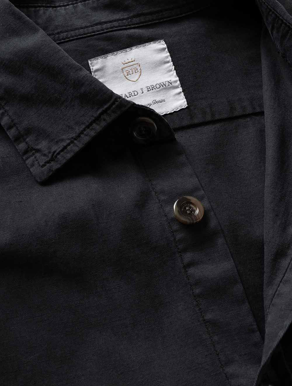 T244 BLACK 999 E489 RJB Washed Overshirt — 7S8A5158.jpg