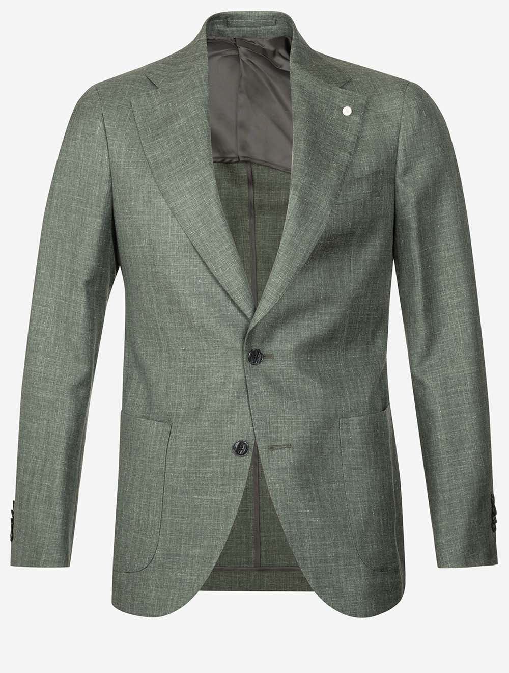 62281 GREEN 7 E1099 LUBIAM Half Lined Sports Jacket — 7S8A4193.jpg