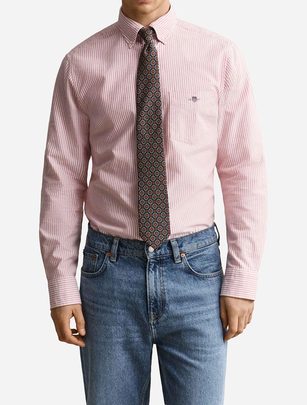 3000230A26 MAPLE 853 E120 REG CLASSIC OXFORD STRIPE SHIRT — 2 3000230A26 MAPLE 853 E120 REG CLASSIC OXFORD STRIPE SHIRT.jpg