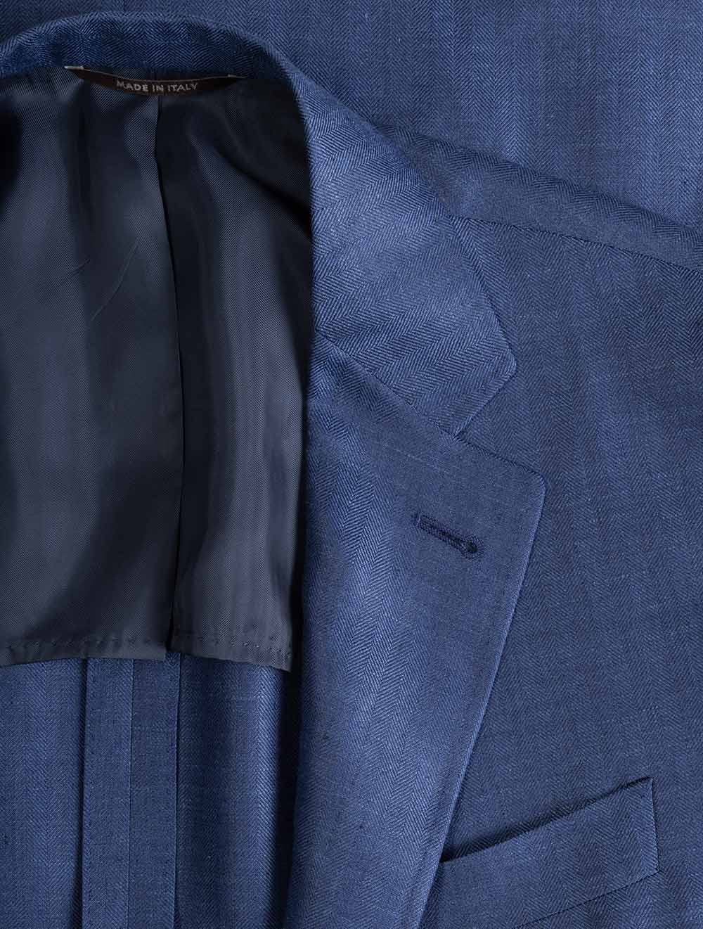 CU05998 BLUE 301 E1699 CANALI Herringbone WSL Jacket — 7S8A5964.jpg