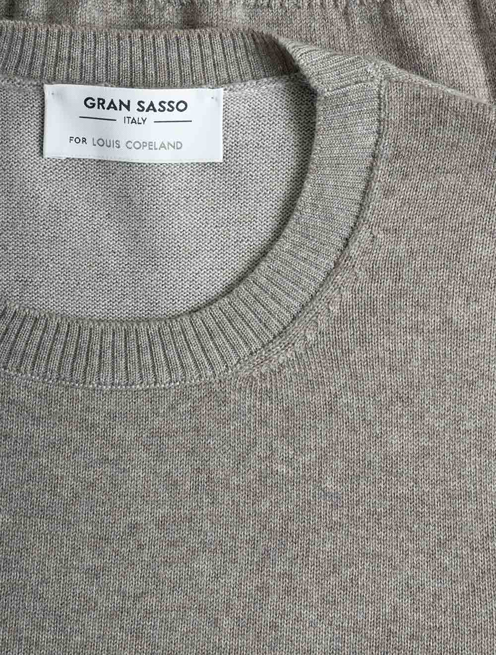 5715314425 BEIGE 140 E229 Gran Sasso Crew Neck Knit — 7S8A8491.jpg