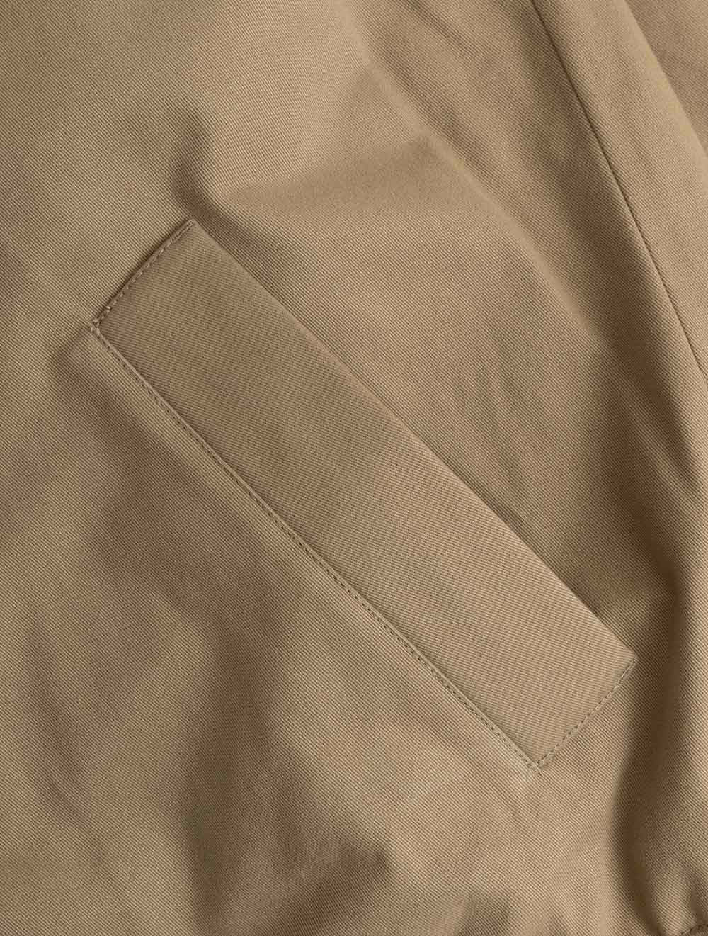7006687A26 TAUPE 264 E400 MOLESKIN HARRINGTON JACKET — 7S8A2812.jpg