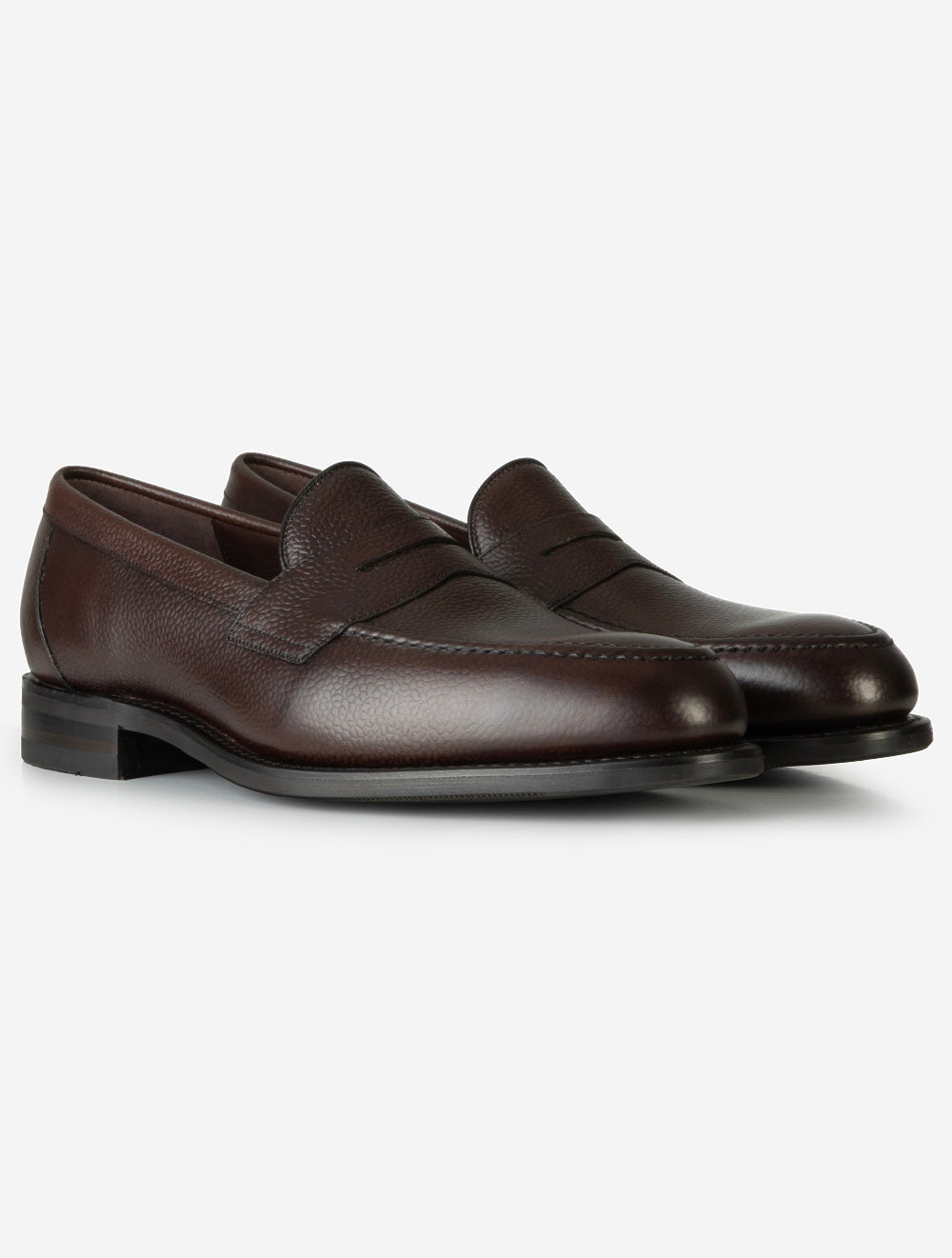 IMP_GRL DK BR E329 IMPERIAL Grain Saddle Loafer — 7S8A6179.jpg