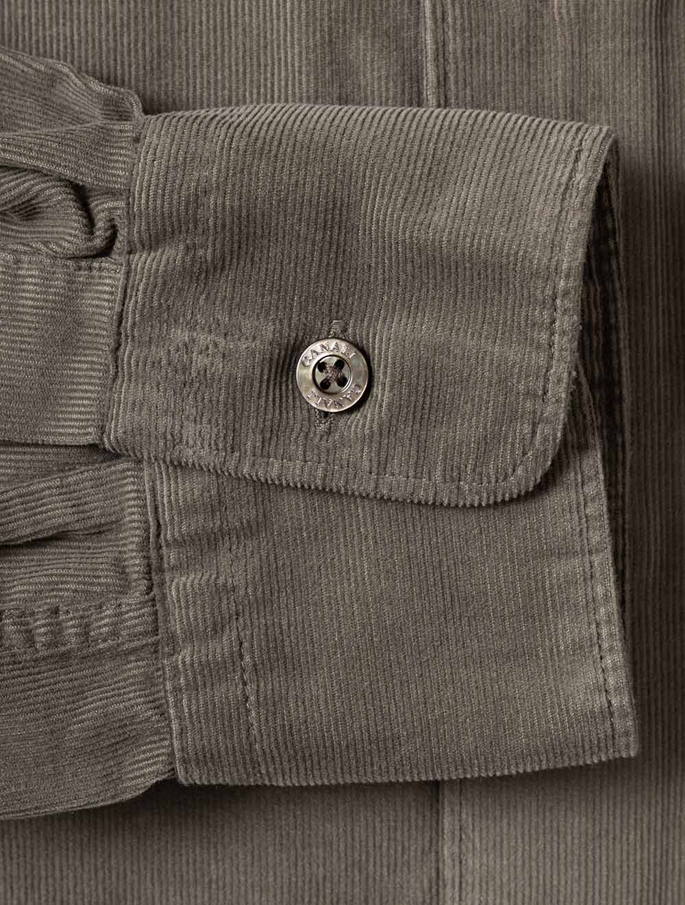 GM03361 Brown 511 E269 Canali Corduroy Casual Shirt — 7S8A8155.jpg