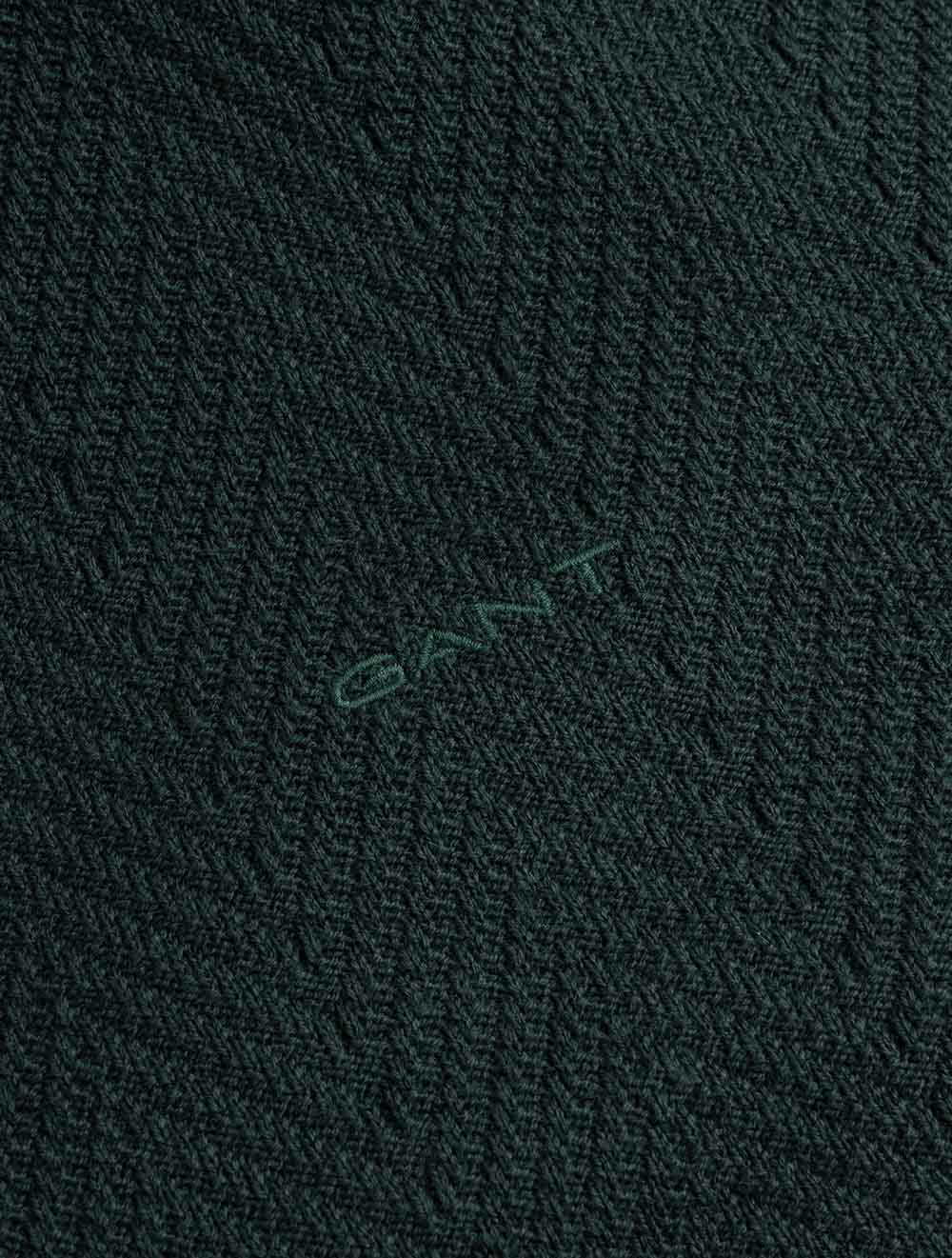 8050333A26 GREEN 374 E160 HERRINGBONE TEXTURE HALF ZIP — 7S8A2704.jpg