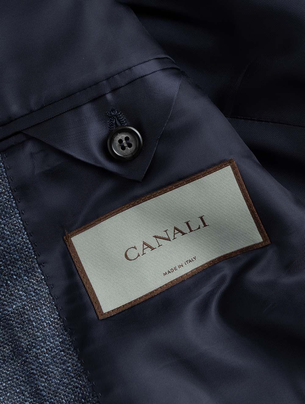 CF01752 BLUE:310 E1649 Canali Check Jacket — 7S8A9872.jpg