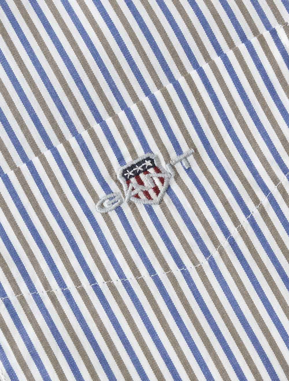 3262001A26 TAUPE 260 E110 REG POPLIN STRIPE SHIRT — 7S8A5460.jpg