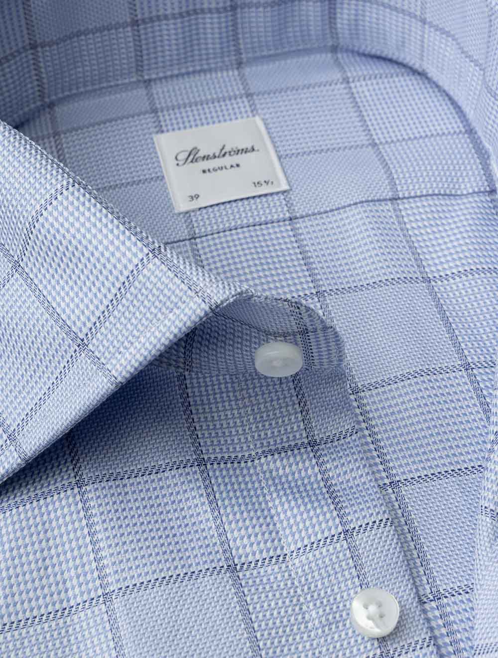 6027719217 BLUE 113 E219 Stenstroms Regular Plaid Shirt — 7S8A0549.jpg