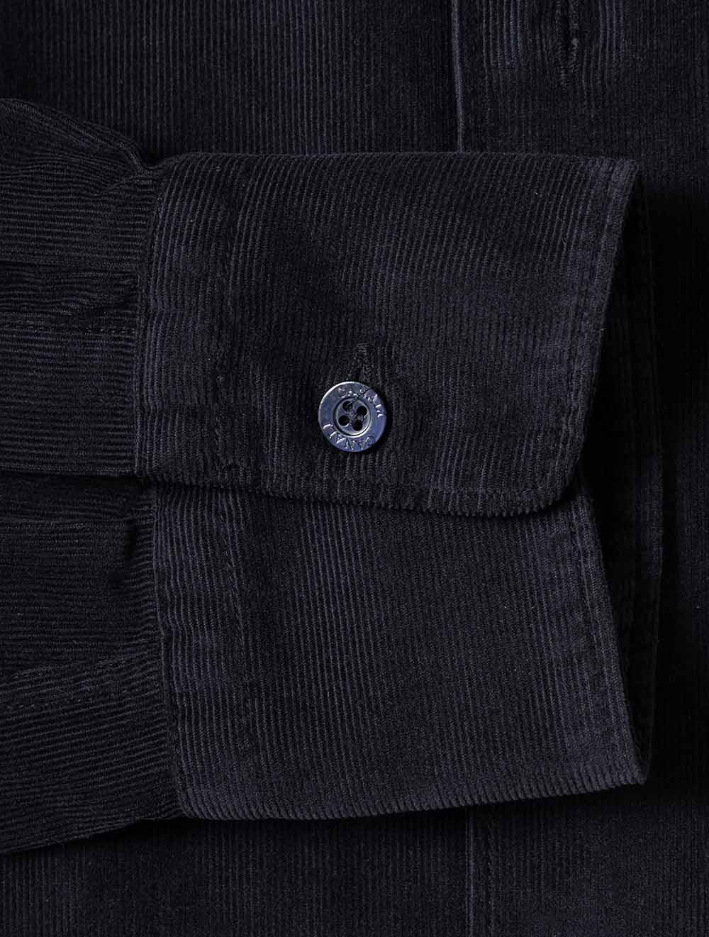 GM03361 NAVY 306 E269 Canali Corduroy Casual Shirt — 7S8A8148.jpg
