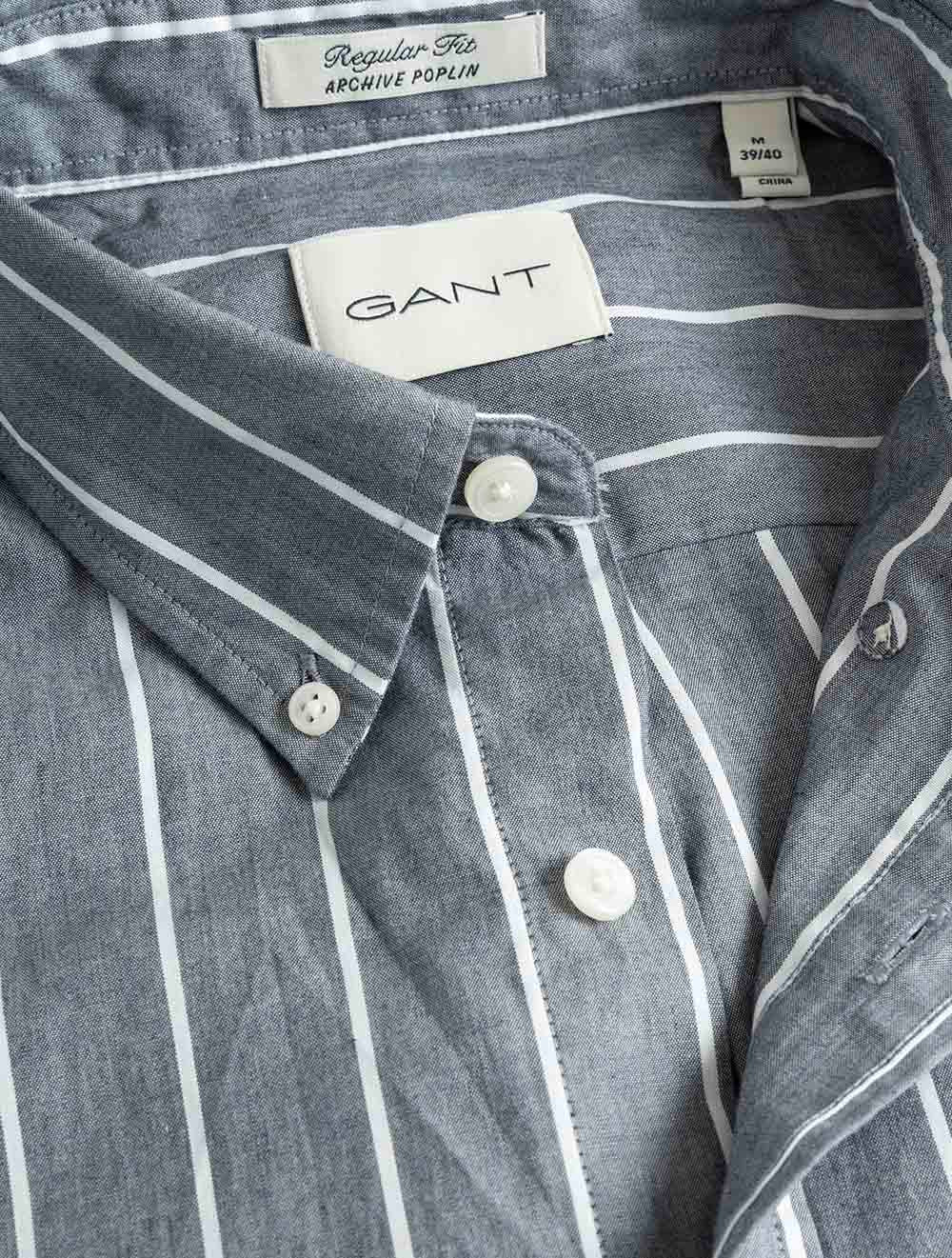 3262005A26 INDIGO 901 E120 REG POPLIN MELANGE STRIPE SHIRT — 7S8A8547.jpg