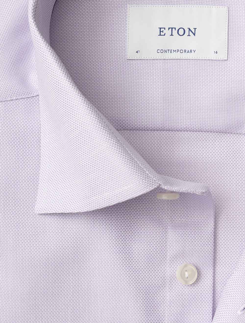 100015801 PRUPLE 70 E189 Eton Contemp Textured Pattern Shirt — 7S8A9574.jpg
