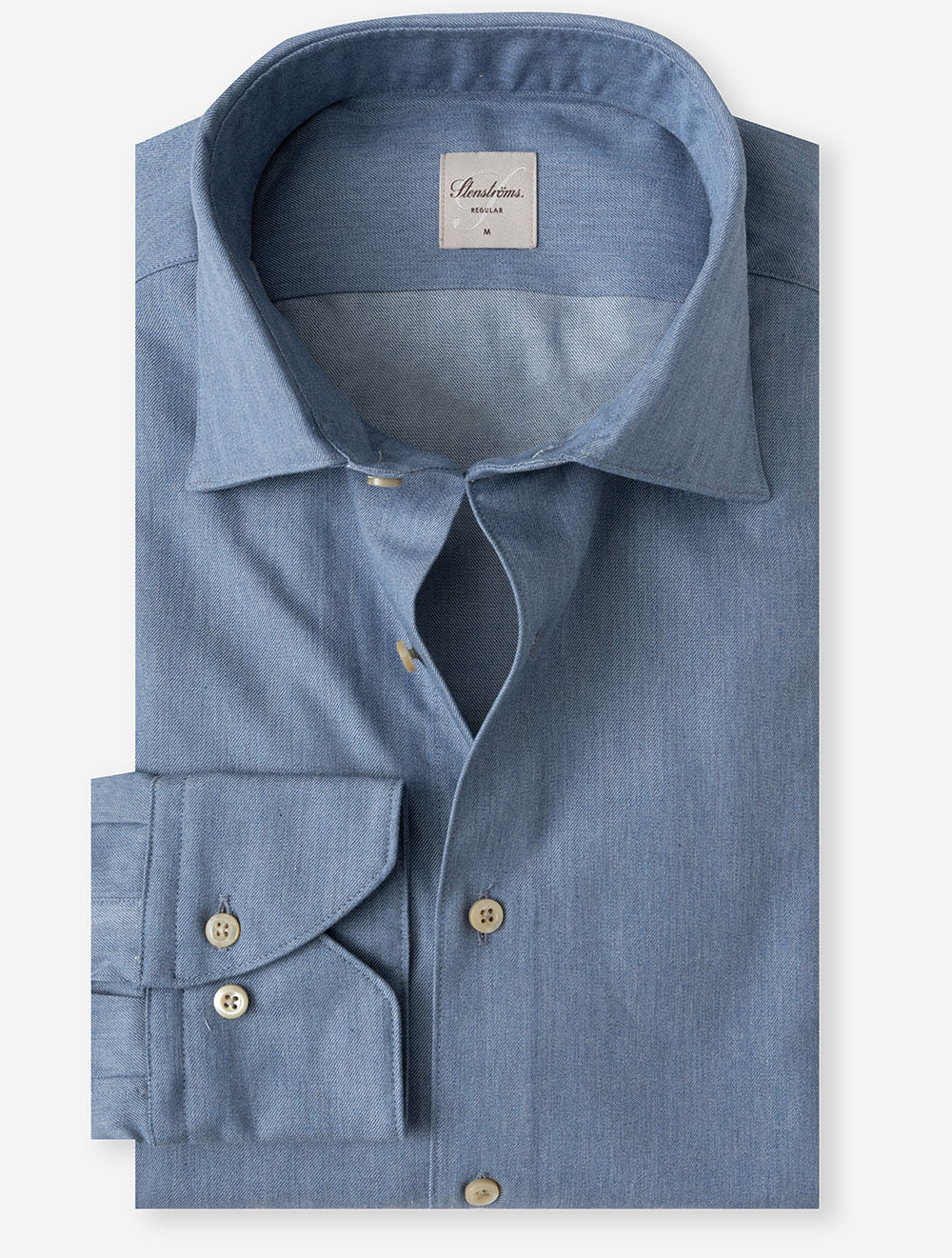 6127919272 INDIGO:810 E199 Stenstroms Casual Denim Shirt — 7S8A3839.jpg