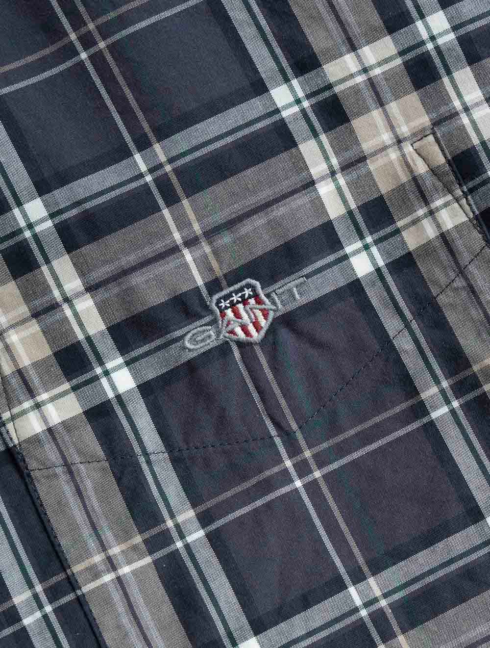 3263001A26 TAUPE 251 E100 REG POPLIN CHECK SHIRT — 7S8A1445.jpg