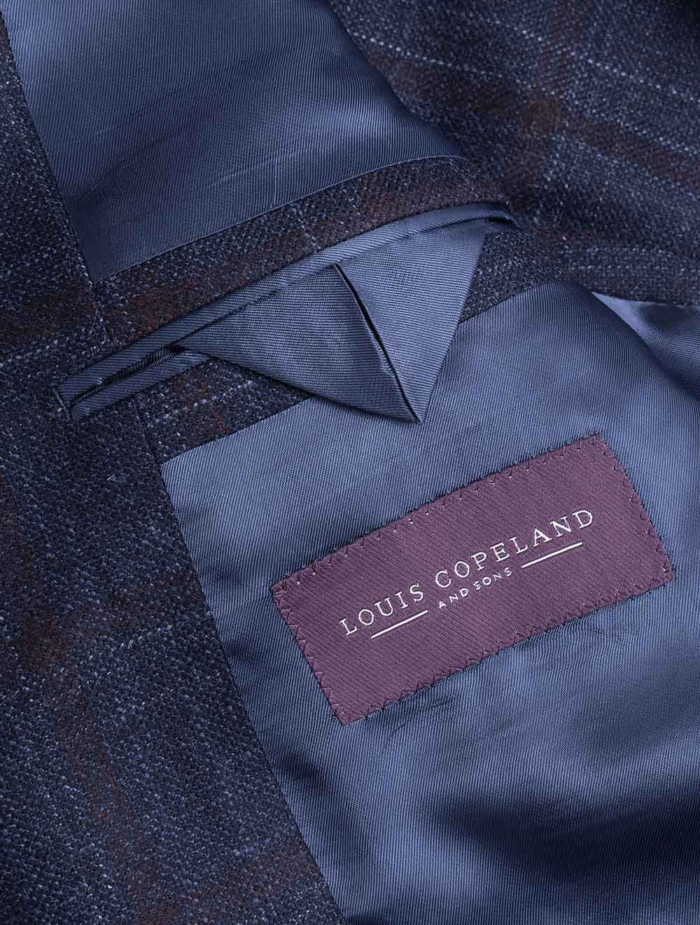 N777033 NAVY E899 LC WSC Check Jacket — 7S8A7819.jpg