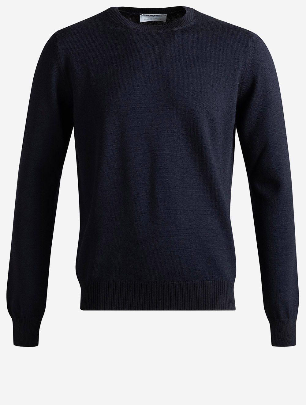 5715314425 NAVY 598 E229 Gran Sasso Crew Neck Knit — 7S8A7986.jpg