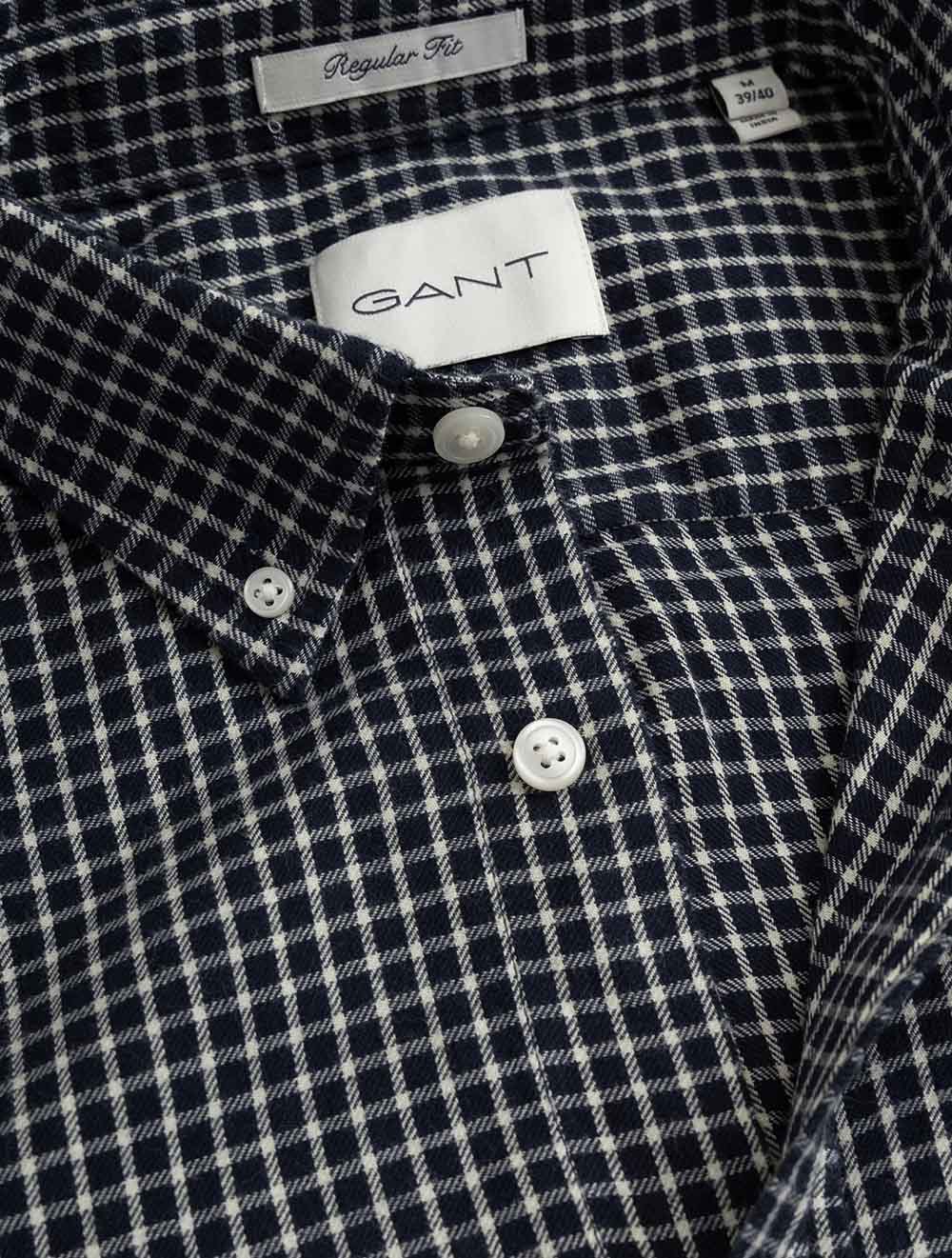 3263034A26 BLUE 433 E130 REG WINDBLOWN FLANNEL CHECK SHIRT — 7S8A2789.jpg