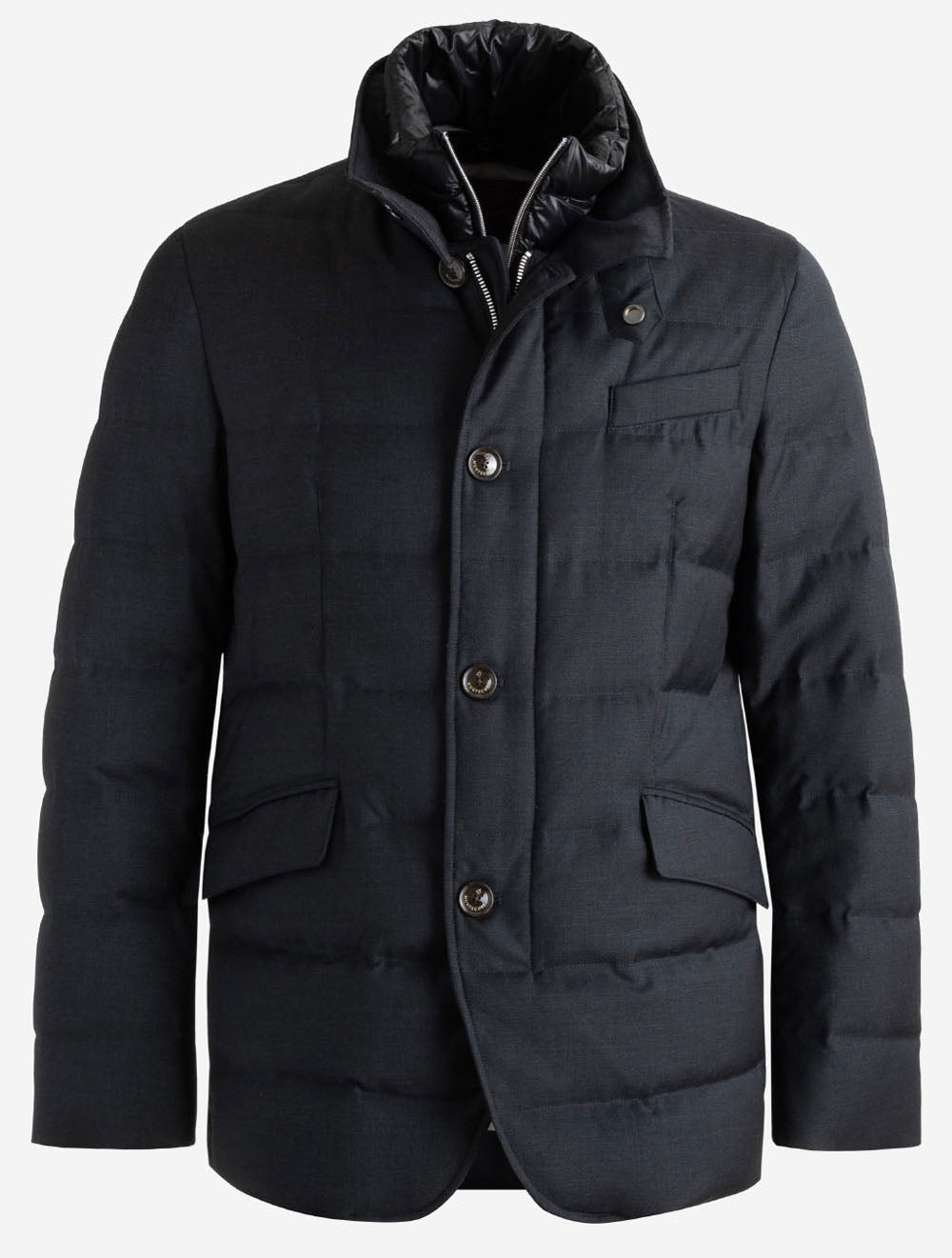 F11MUCX925 GREY 98 E1179 Montecore Quilted Jacket W Inse — 7S8A2688.jpg