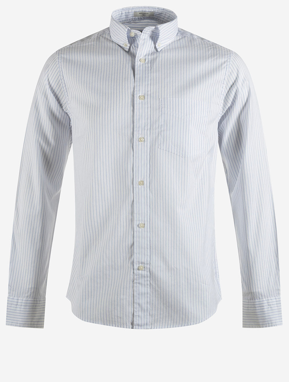 3262102A26 BLUE 455 E180 YALE REG OXFORD STRIPE SHIRT — 7S8A7421.jpg