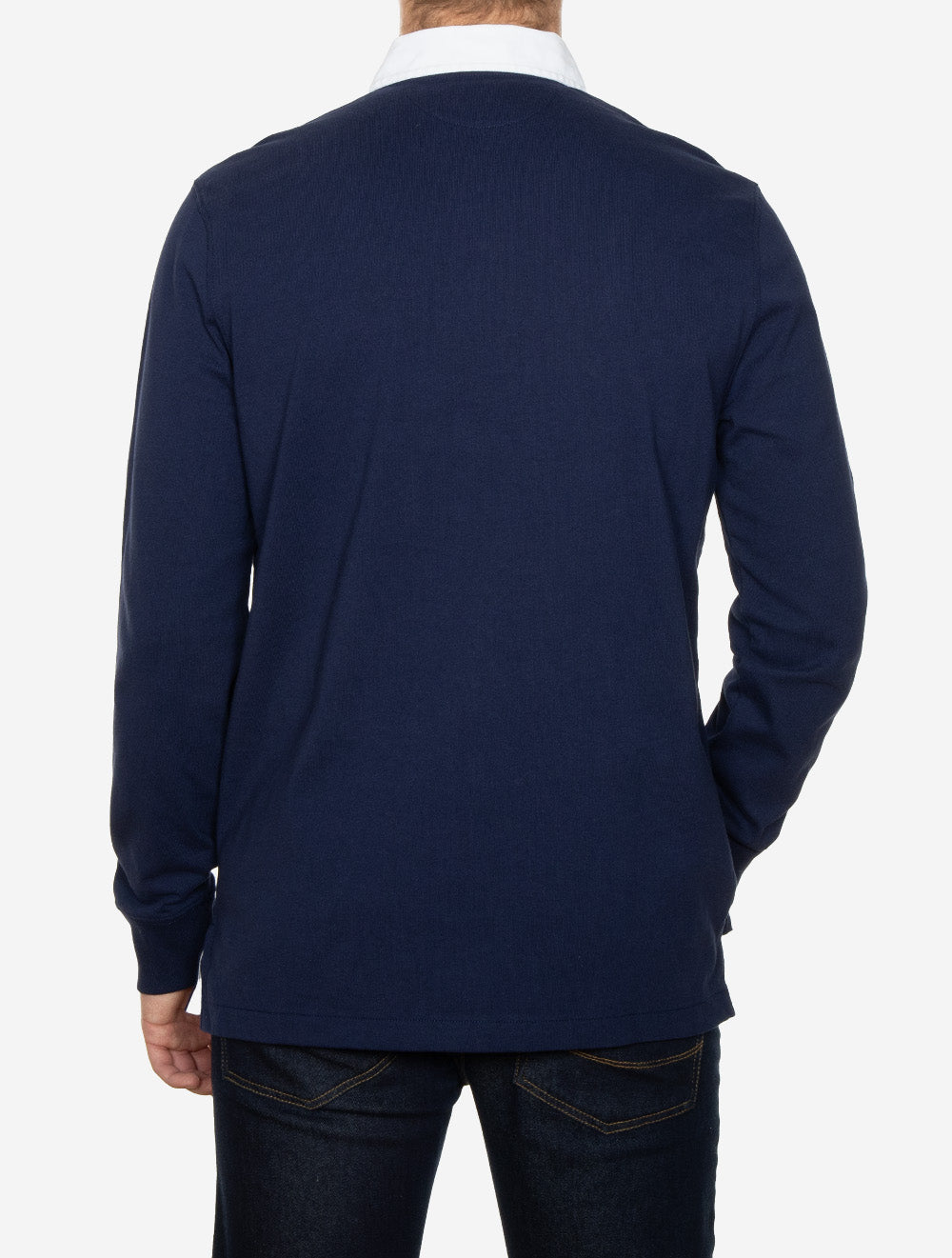 710717115A26 NAVY:025 E185 RALPH LAUREN Classic Rugby Shirt — 3 7S8A7477 710717115A25 NAVY:025 E175_RALPH LAUREN The Iconic Rugby Shirt.jpg