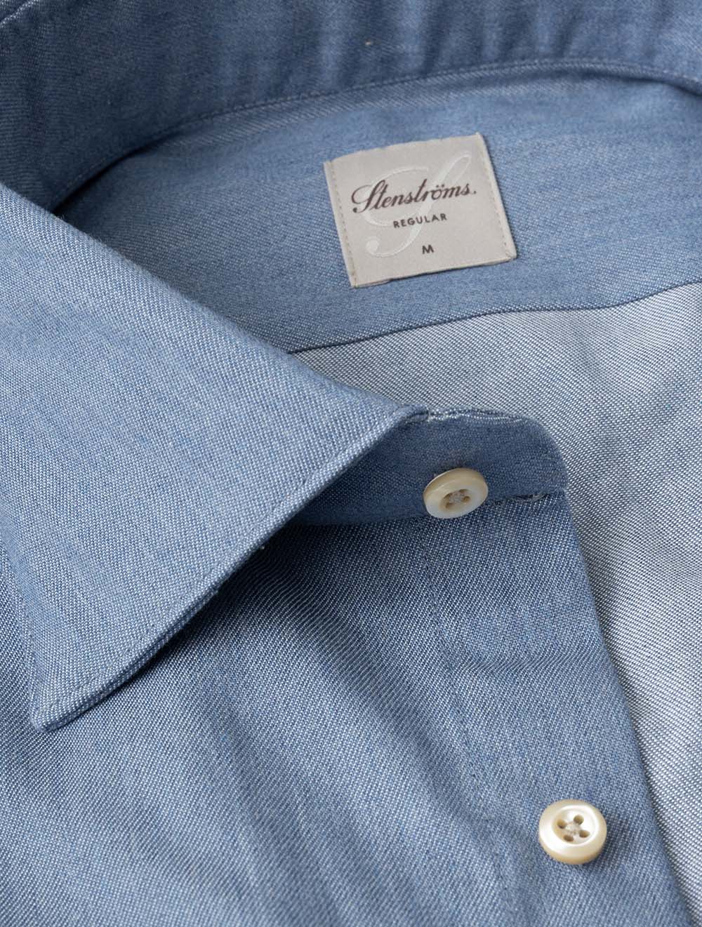 6127919272 INDIGO:810 E199 Stenstroms Casual Denim Shirt — 7S8A3841.jpg