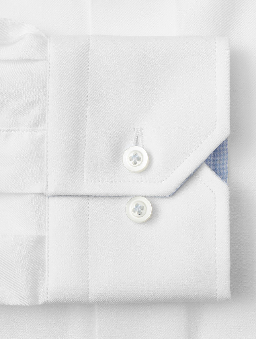 SF15314 WHITE E219 E Berg Modern Fit Plain Shirt — 7S8A9417.jpg
