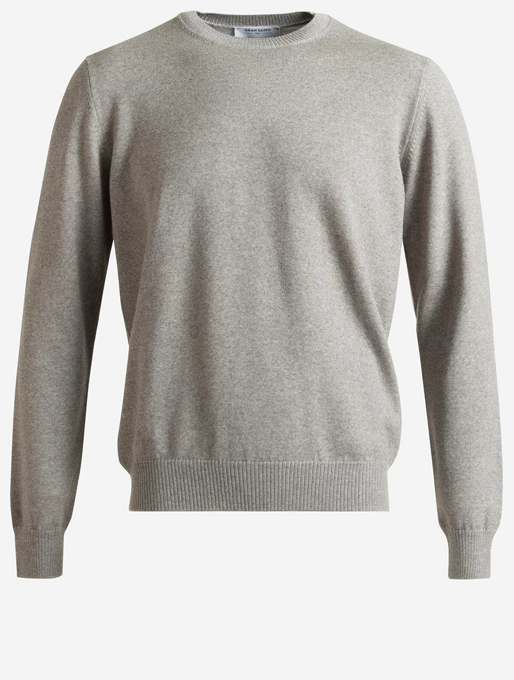 5715314425 BEIGE 140 E229 Gran Sasso Crew Neck Knit — 7S8A8388.jpg