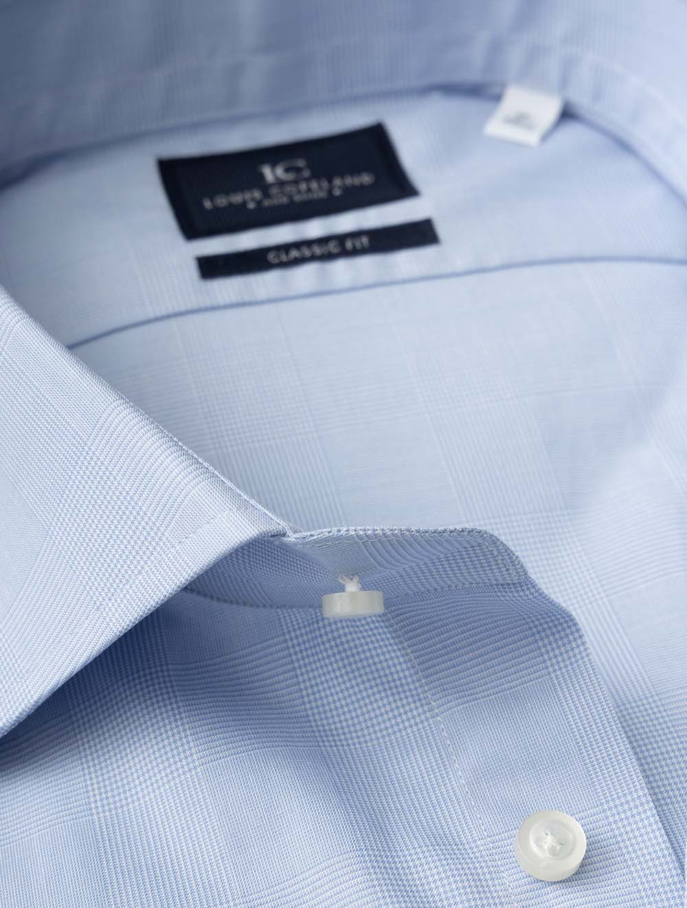 GSTAADCF BLUE E199 Louis Copeland Classic Plaid Shirt — 7S8A0470.jpg