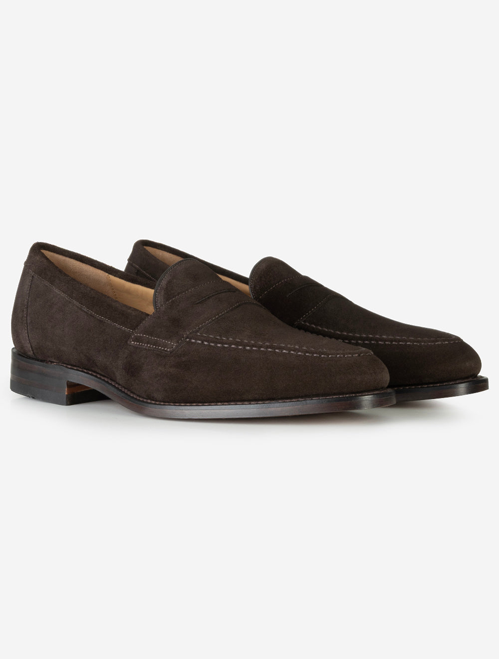 IMP_S CHOCO E319 IMPERIAL Saddle Loafer Suede — 7S8A6191.jpg
