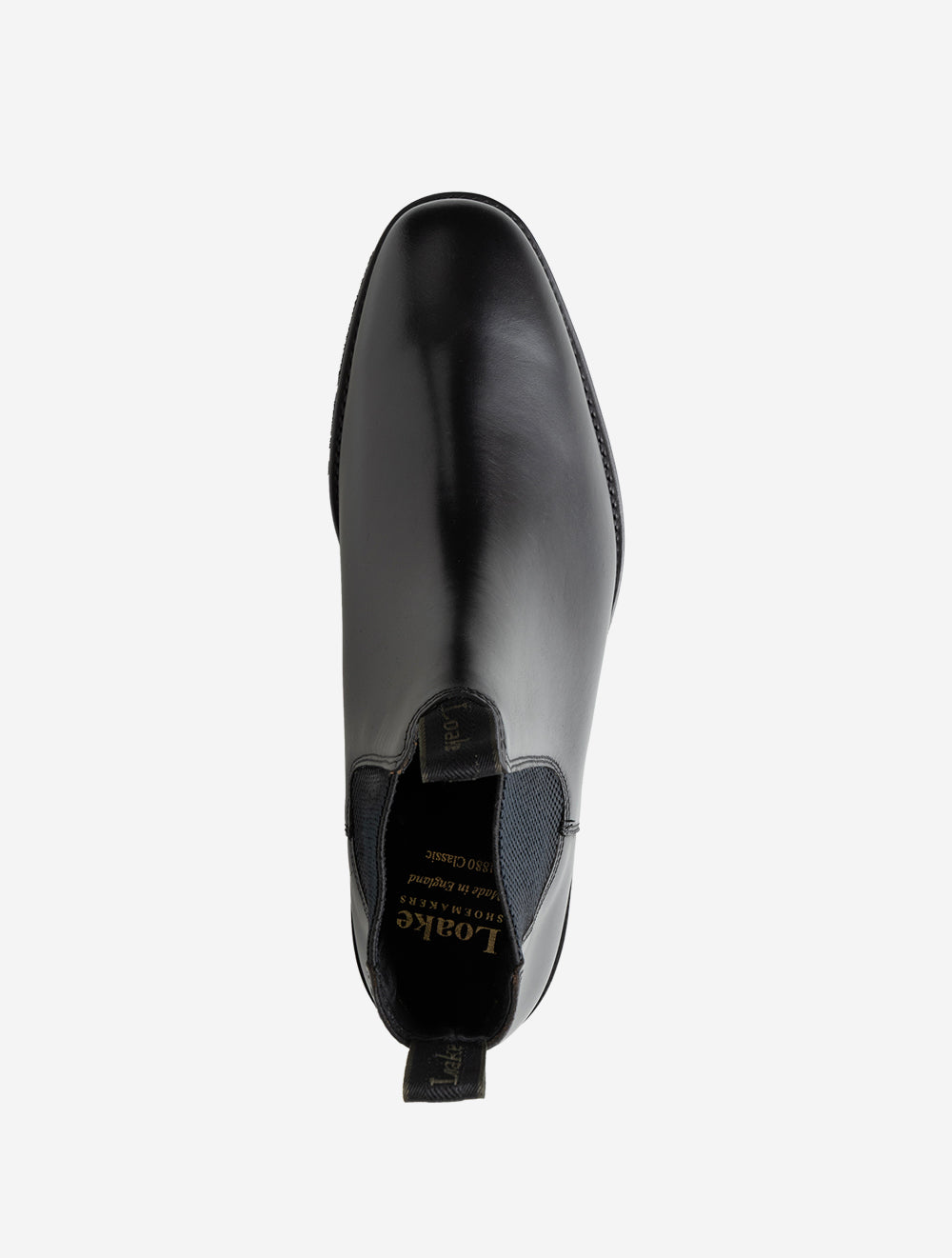 CHARR BLACK E379 Loake Chatsworth Waxed Chelsea — 7S8A6240.jpg